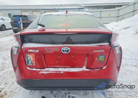 2017 Toyota Prius из США, поврежденный, VIN JTDKARFU8H3537391